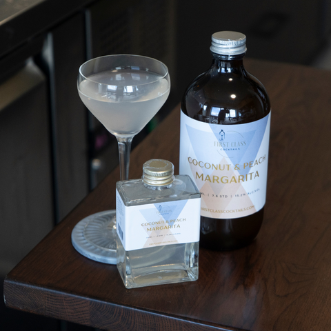 Coconut & Peach Margarita 500ml