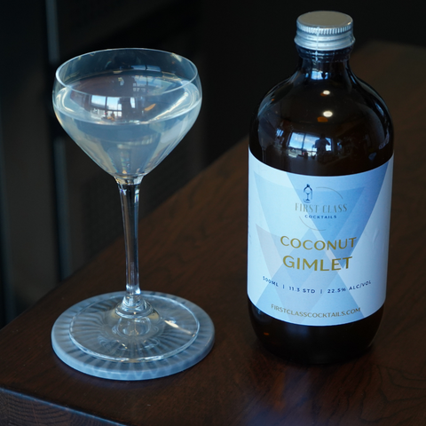 Coconut Gimlet Cocktail