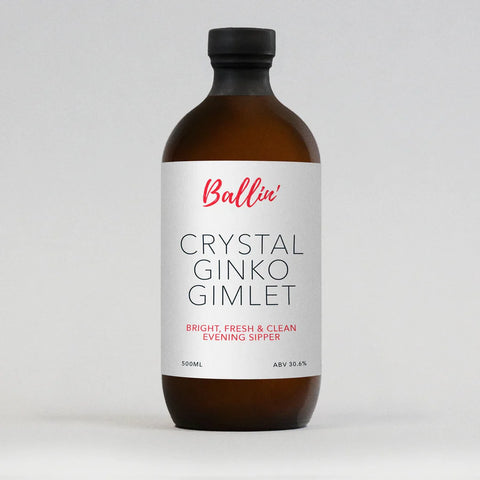 Crystal Ginko Gimlet | 500ml Bottled Cocktail