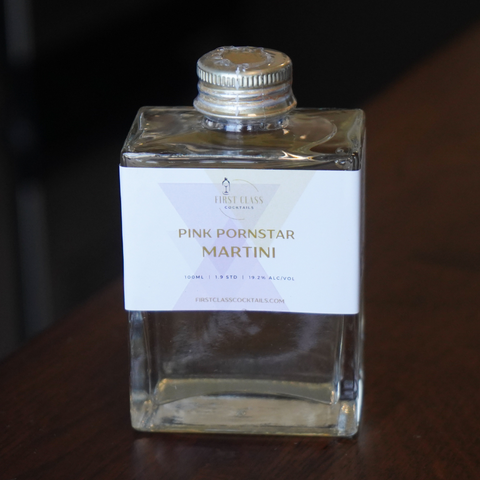 Pink Pornstar Martini Cocktail