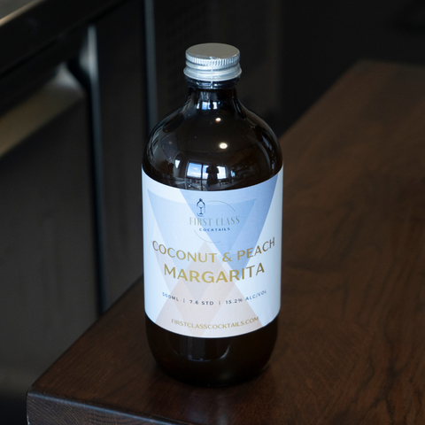Coconut & Peach Margarita 500ml