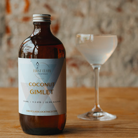 Coconut Gimlet Cocktail