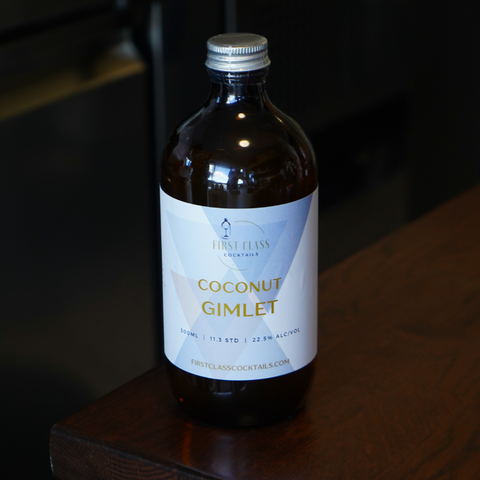 Coconut Gimlet Cocktail