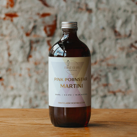 Pink Pornstar Martini Cocktail