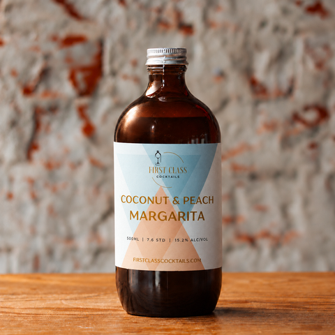 Coconut & Peach Margarita 500ml